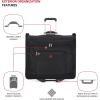 imageSwissGear 7895 Premium Rolling Garment Bag Bonus Hanging Feature Mens and Womens Carryon Luggage  Grey HeatherBlack