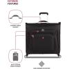 imageSwissGear 7895 Premium Rolling Garment Bag Bonus Hanging Feature Mens and Womens Carryon Luggage  Grey HeatherBlack