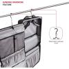 imageSwissGear 7895 Premium Rolling Garment Bag Bonus Hanging Feature Mens and Womens Carryon Luggage  Grey HeatherHeather Grey