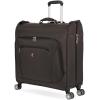 imageSwissGear 7895 Premium Rolling Garment Bag Bonus Hanging Feature Mens and Womens Carryon Luggage  Grey HeatherHeather Grey