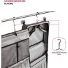 imageSwissGear 7895 Premium Rolling Garment Bag Bonus Hanging Feature Mens and Womens Carryon Luggage  Grey HeatherHeather Grey