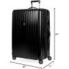 imageSwissGear 7910 Hardside Expandable Luggage with Spinner Wheels TSA Lock and USB Black CarryOn 20InchBlack