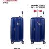 imageSwissGear 7910 Hardside Expandable Luggage with Spinner Wheels TSA Lock and USB Black CarryOn 20InchBlue