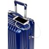 imageSwissGear 7910 Hardside Expandable Luggage with Spinner Wheels TSA Lock and USB Black CarryOn 20InchBlue
