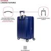 imageSwissGear 7910 Hardside Expandable Luggage with Spinner Wheels TSA Lock and USB Black CarryOn 20InchBlue