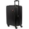 imageSwissGear 8018 Hardside Expandable Luggage with Spinner Wheels Black CarryOn 20InchBlack