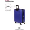 imageSwissGear 8018 Hardside Expandable Luggage with Spinner Wheels Black CarryOn 20InchBlue Violet