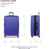 imageSwissGear 8018 Hardside Expandable Luggage with Spinner Wheels Black CarryOn 20InchBlue Violet