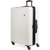 imageSwissGear 8018 Hardside Expandable Luggage with Spinner Wheels Black CarryOn 20InchWhite