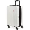 imageSwissGear 8018 Hardside Expandable Luggage with Spinner Wheels Black CarryOn 20InchWhite