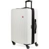 imageSwissGear 8018 Hardside Expandable Luggage with Spinner Wheels Black CarryOn 20InchWhite