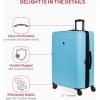 imageSwissGear 8020 Eclipse Hardside Expandable Luggage with Spinner Wheels Powder Blue CarryOn 18InchPowder Blue