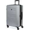 imageSwissGear 8020 Eclipse Hardside Expandable Luggage with Spinner Wheels Powder Blue CarryOn 18InchUltimate Grey