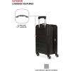 imageSwissGear 8090 Hardside Expandable Luggage with Spinner Wheels Black CheckedLarge 28InchBlack