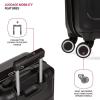 imageSwissGear 8090 Hardside Expandable Luggage with Spinner Wheels Black CheckedLarge 28InchBlack