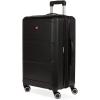 imageSwissGear 8090 Hardside Expandable Luggage with Spinner Wheels Black CheckedLarge 28InchBlack