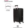 imageSwissGear 8090 Hardside Expandable Luggage with Spinner Wheels Black CheckedLarge 28InchBlack