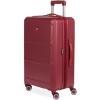 imageSwissGear 8090 Hardside Expandable Luggage with Spinner Wheels Black CheckedLarge 28InchBurgundy