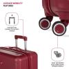 imageSwissGear 8090 Hardside Expandable Luggage with Spinner Wheels Black CheckedLarge 28InchBurgundy