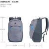 imageSwissGear 8175 Laptop Backpack NavyGrey Heather 18 InchesNavyGrey Heather