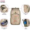 imageSwissGear 8175 Laptop Backpack NavyGrey Heather 18 InchesOliveSand Heather