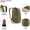 imageSwissGear 8175 Laptop Backpack NavyGrey Heather 18 InchesOliveSand Heather