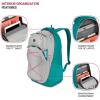 imageSwissGear 8175 Laptop Backpack NavyGrey Heather 18 InchesTealLight Grey Heather
