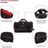 imageSwissGear Apex Duffle Bag for Travel and Gym with BungeeCord SystemBlack