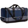 imageSwissGear Apex Duffle Bag for Travel and Gym with BungeeCord SystemBlueGrey