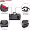 imageSwissGear Apex Duffle Bag for Travel and Gym with BungeeCord SystemCharcoal
