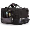 imageSwissGear Apex Duffle Bag for Travel and Gym with BungeeCord SystemGreyBlack