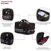 imageSwissGear Apex Duffle Bag for Travel and Gym with BungeeCord SystemGreyBlack