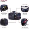 imageSwissGear Apex Duffle Bag for Travel and Gym with BungeeCord SystemNavy Tarpaulin