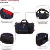 imageSwissGear Apex Duffle Bag for Travel and Gym with BungeeCord SystemNavyBlack