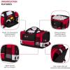 imageSwissGear Apex Duffle Bag for Travel and Gym with BungeeCord SystemRedBlackWhite