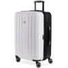 imageSwissGear Duet Hardside Expandable Luggage with Spinner Wheels Light BlueNavy 3Piece Set 192428BlackWhite