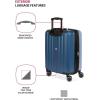 imageSwissGear Duet Hardside Expandable Luggage with Spinner Wheels Light BlueNavy 3Piece Set 192428Light BlueNavy