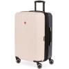 imageSwissGear Duet Hardside Expandable Luggage with Spinner Wheels Light BlueNavy 3Piece Set 192428PinkDark Grey