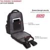 imageSwissGear Endure ScanSmart Laptop Backpack Navy Ballistic 1775InchBlackRed