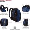 imageSwissGear Endure ScanSmart Laptop Backpack Navy Ballistic 1775InchNavy Ballistic