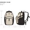 imageSwissGear Endure ScanSmart Laptop Backpack Navy Ballistic 1775InchVintage Khaki