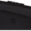 imageSwissGear Padded Zippered Laptop Sleeve MicroTwill Laptop Case with Zippered Front Compartment ampamp Fleece LiningBallistic Black