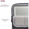 imageSwissGear Padded Zippered Laptop Sleeve MicroTwill Laptop Case with Zippered Front Compartment ampamp Fleece LiningBallistic Stingray