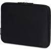 imageSwissGear Padded Zippered Laptop Sleeve MicroTwill Laptop Case with Zippered Front Compartment ampamp Fleece LiningBlack