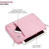 imageSwissGear Padded Zippered Laptop Sleeve MicroTwill Laptop Case with Zippered Front Compartment ampamp Fleece LiningRose
