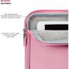 imageSwissGear Padded Zippered Laptop Sleeve MicroTwill Laptop Case with Zippered Front Compartment ampamp Fleece LiningRose