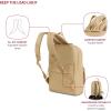 imageSwissGear Serenity Luxe Womens Laptop Backpack Laptop Bag Fits Most 13Inch Laptops Taupe 16 InchesTaupe
