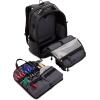 imageSwissGear Tool Bag Backpack Fits Up to 17Inch Laptop Work Pack PRO BlackBrown CanvasBlack