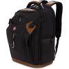 imageSwissGear Tool Bag Backpack Fits Up to 17Inch Laptop Work Pack PRO BlackBrown CanvasBlackBrown Canvas