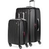 imageSwissGear 7585 Hardside Expandable Luggage with Spinner Wheels Black CarryOn 19InchBlack
